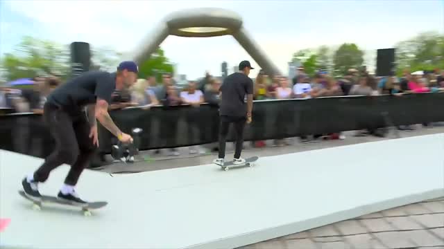 Nyjah Hustons Dominating 1st Place Run  |  2017 Red Bull HART LINES